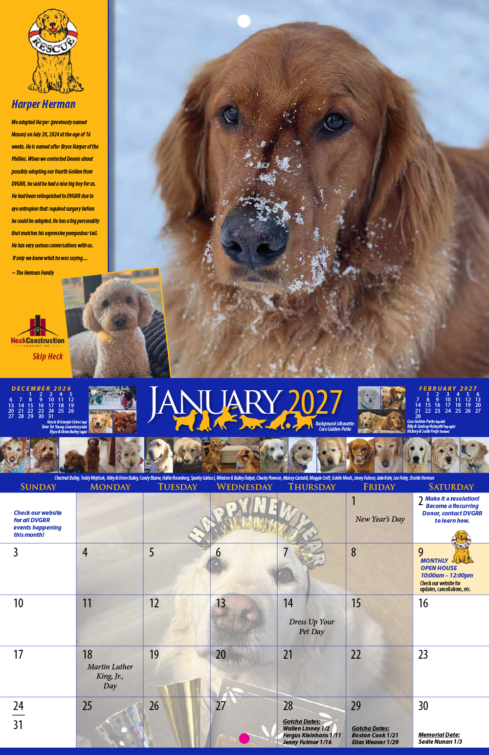 2027 DVGRR Calendar - Image 2